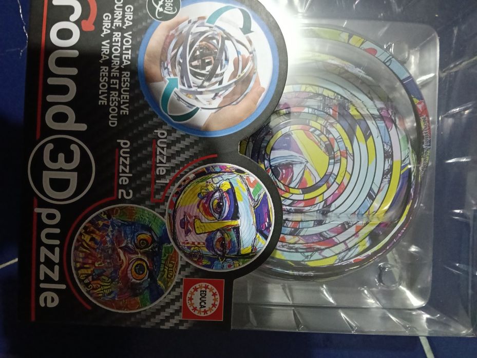 Puzzle 3D educa artigo único