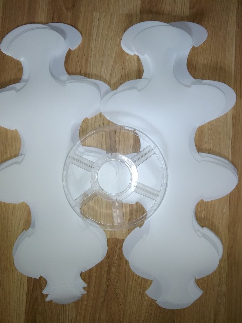 Lampa wiszaca   biala