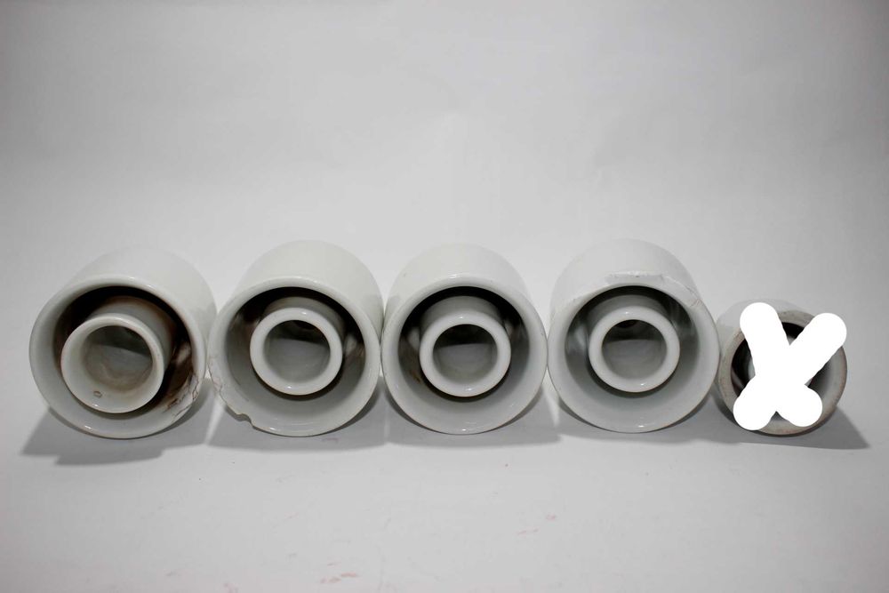 Antigo Isoladores eléctricos - Porcelana - Vista Alegre Electro Candal