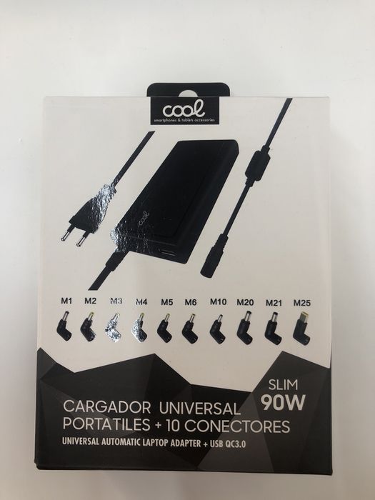 Carregador universal Cool para portateis