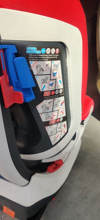 Cadeira auto Chicco vermelha