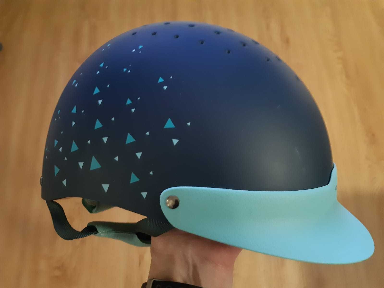 Kask jeździecki rozmiar M 55-58 cm