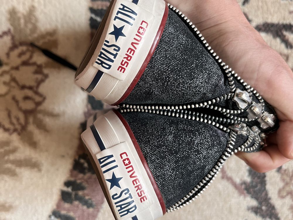 Кеди converse all star високі