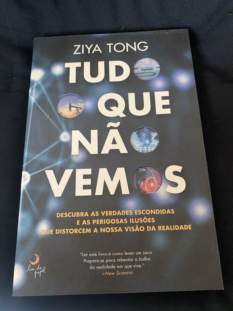 Livro “Tudo o que Não Vemos” de Ziya Tong
