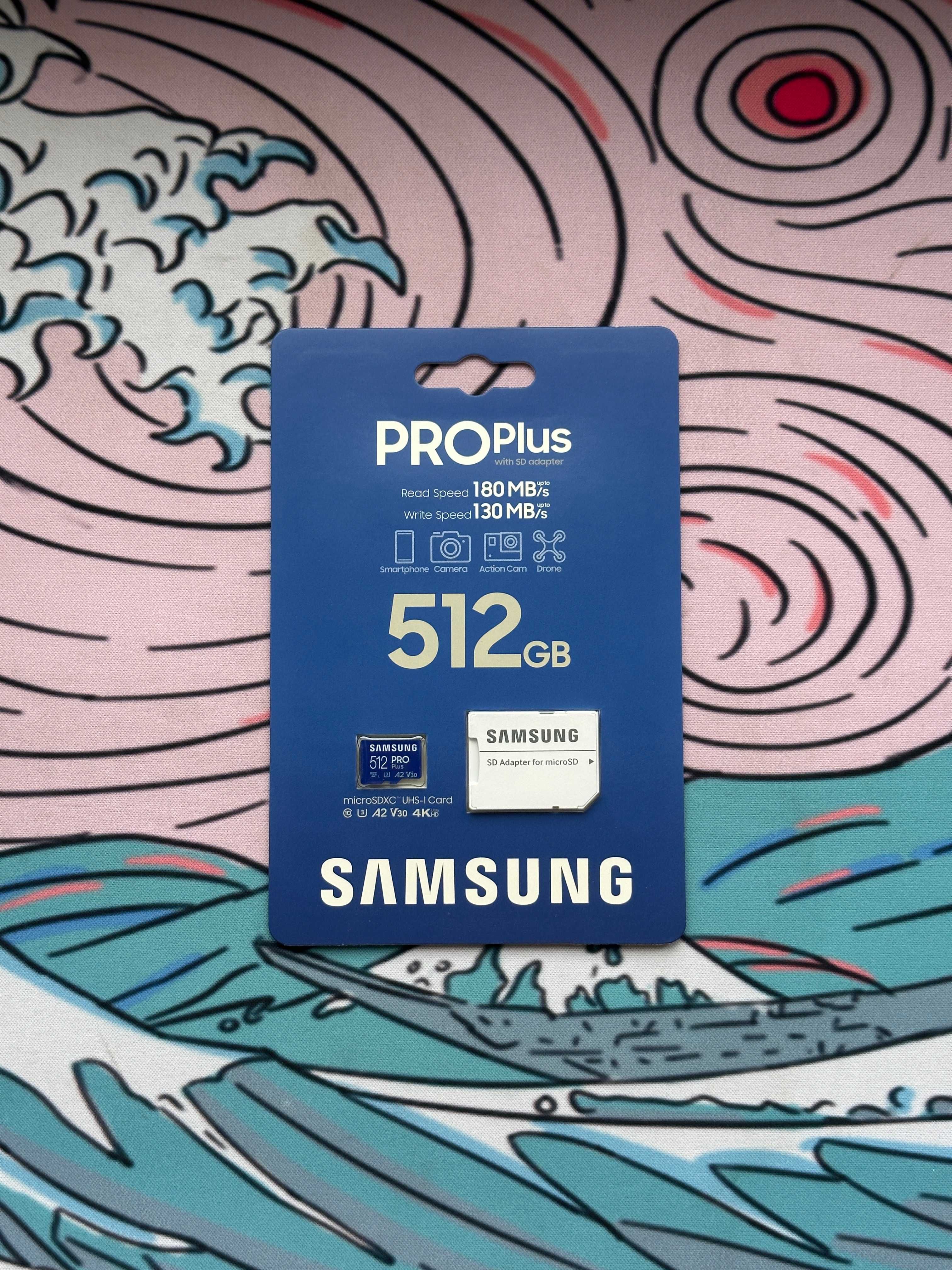 Samsung PRO Plus 512 GB Micro SD Карта Пам'яті