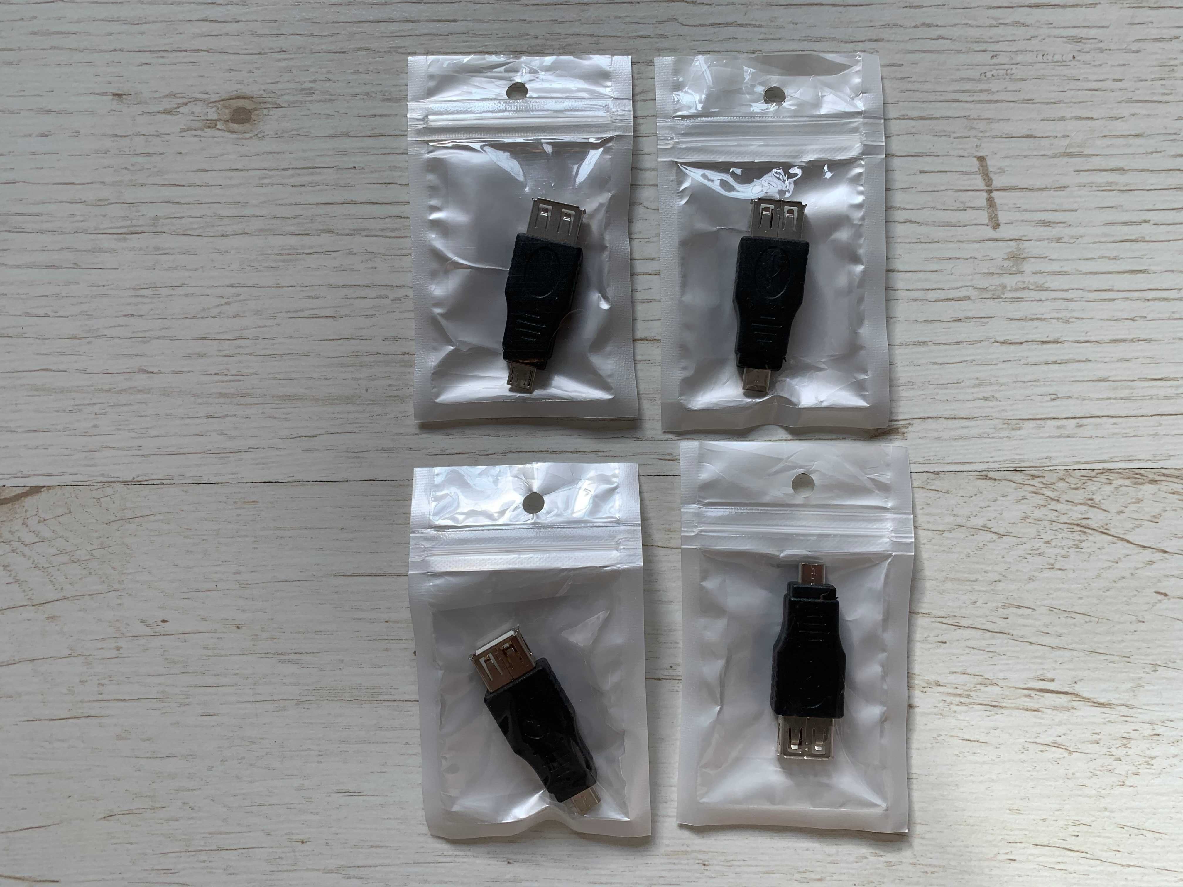 Adapter gniazdo USB na wtyk micro USB