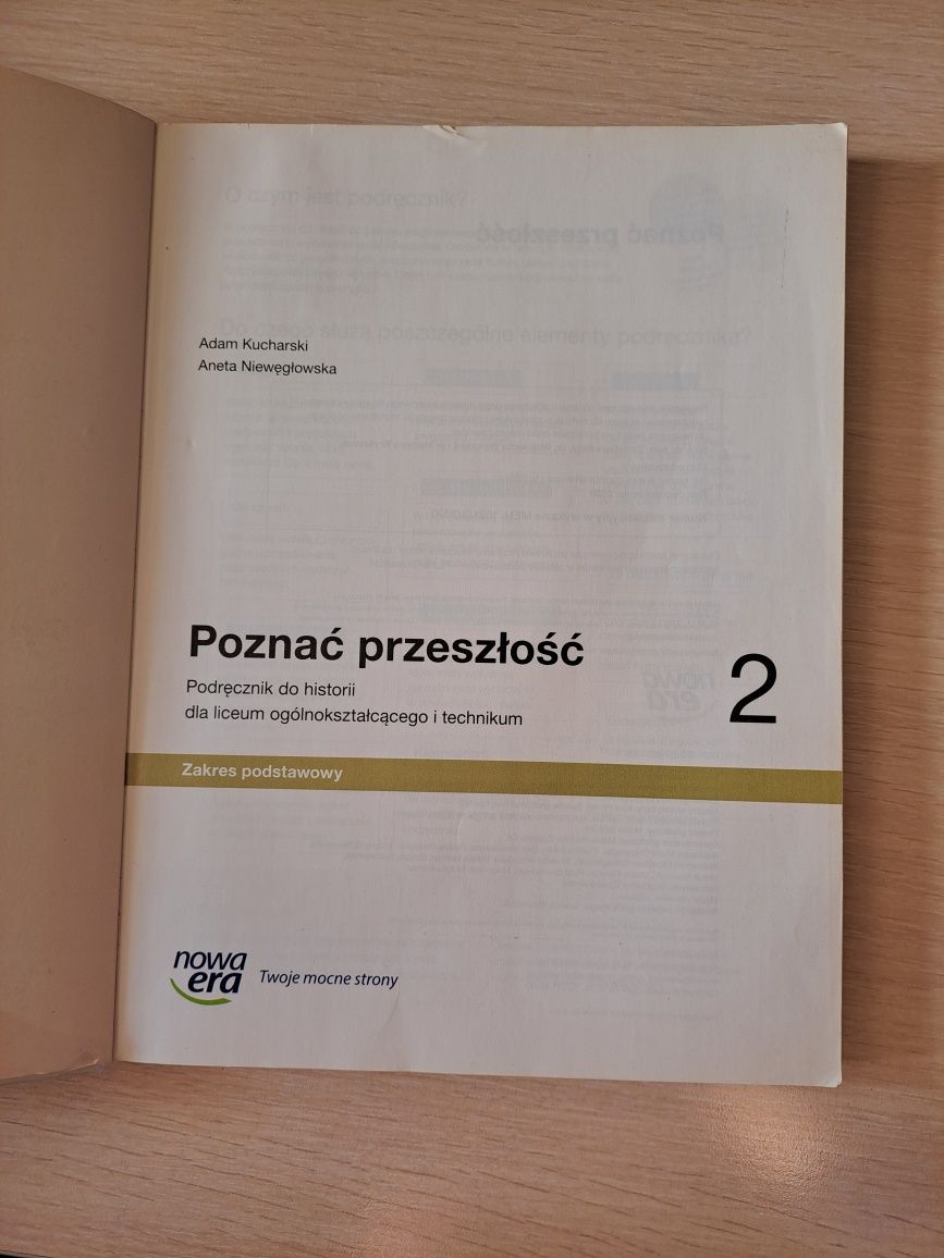 Podręcznik Historia 2 klasa liceum i technikum