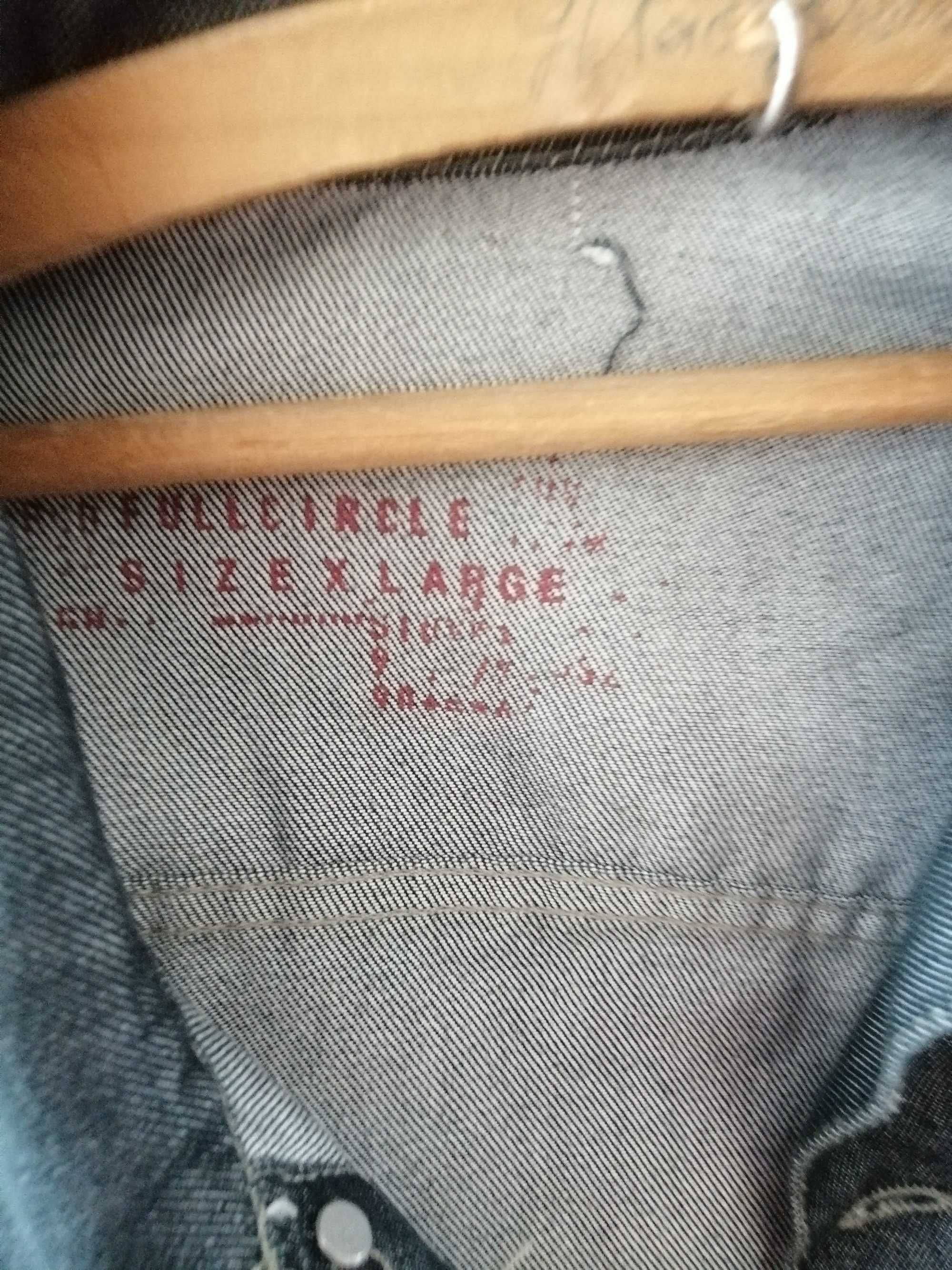 Kurtka męska jeans XL