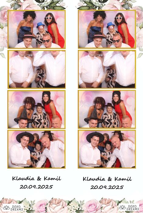 Fotolustro - fotobudka atrakcje na wesele