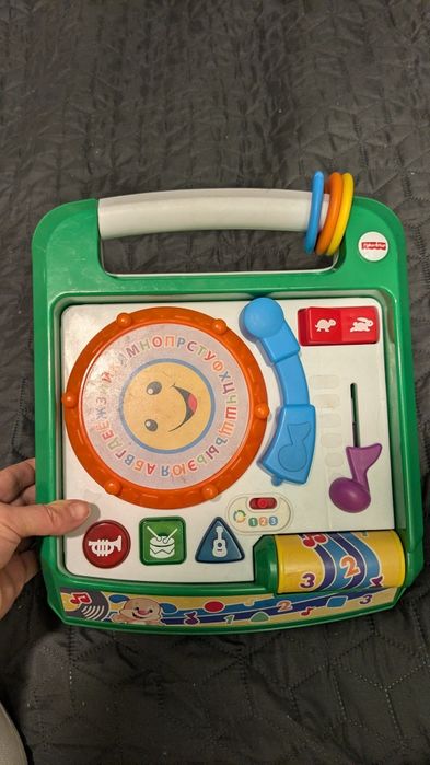 Іграшка fisher price, рос мова