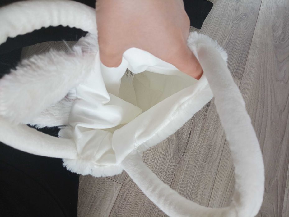 Pluszowa torba dla dzieci zajączek