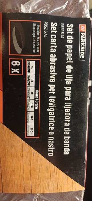 Lixa de rolo 75 x 457