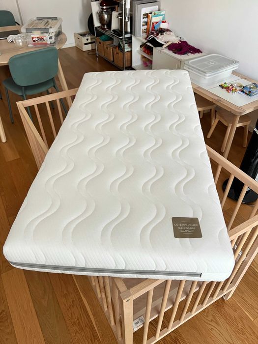 Berço IKEA Sniglar com colchão 60x120 cm