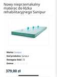 Niepdzemakalny materac do lozka rehabilitacyjnego 90/200 SANIPUR