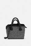 Mały shopper efekt metaliczny elegancka zara promo Sylwester