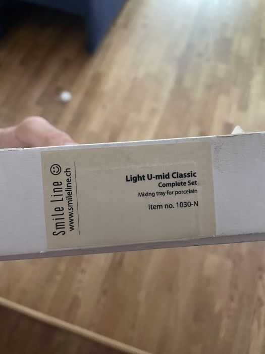 Smile line u-mid classic палитра для керамики