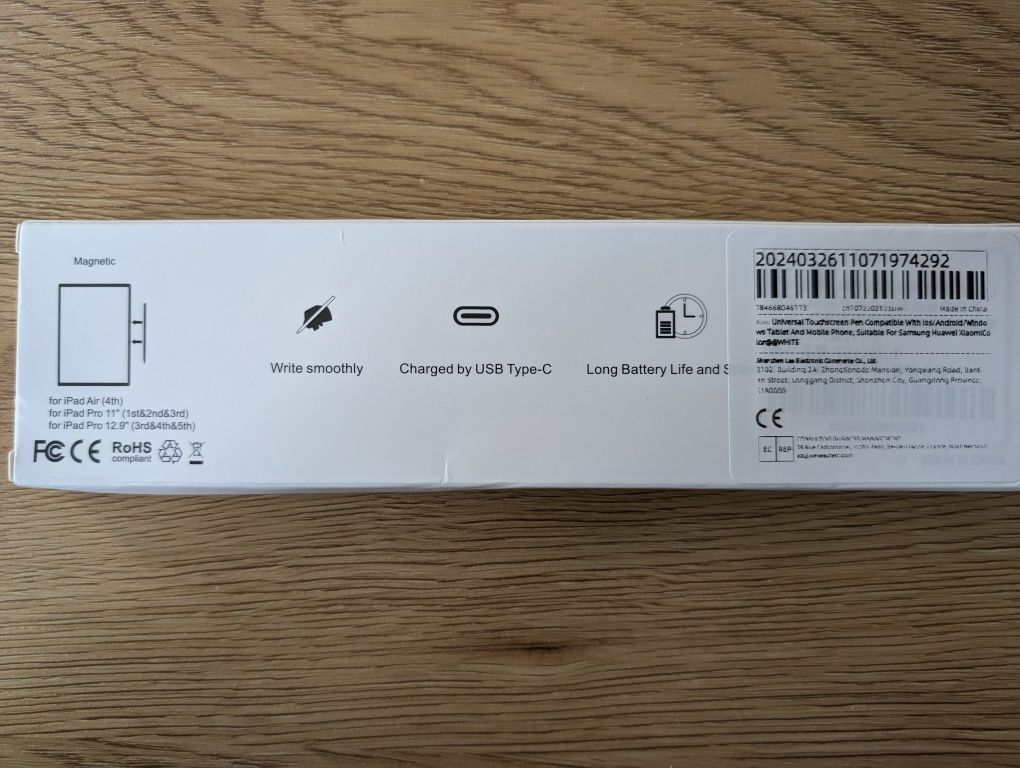 Rysik magnetyczny do tabletu [Nowy] / Ipad / Smartfon | Ładowanie typu