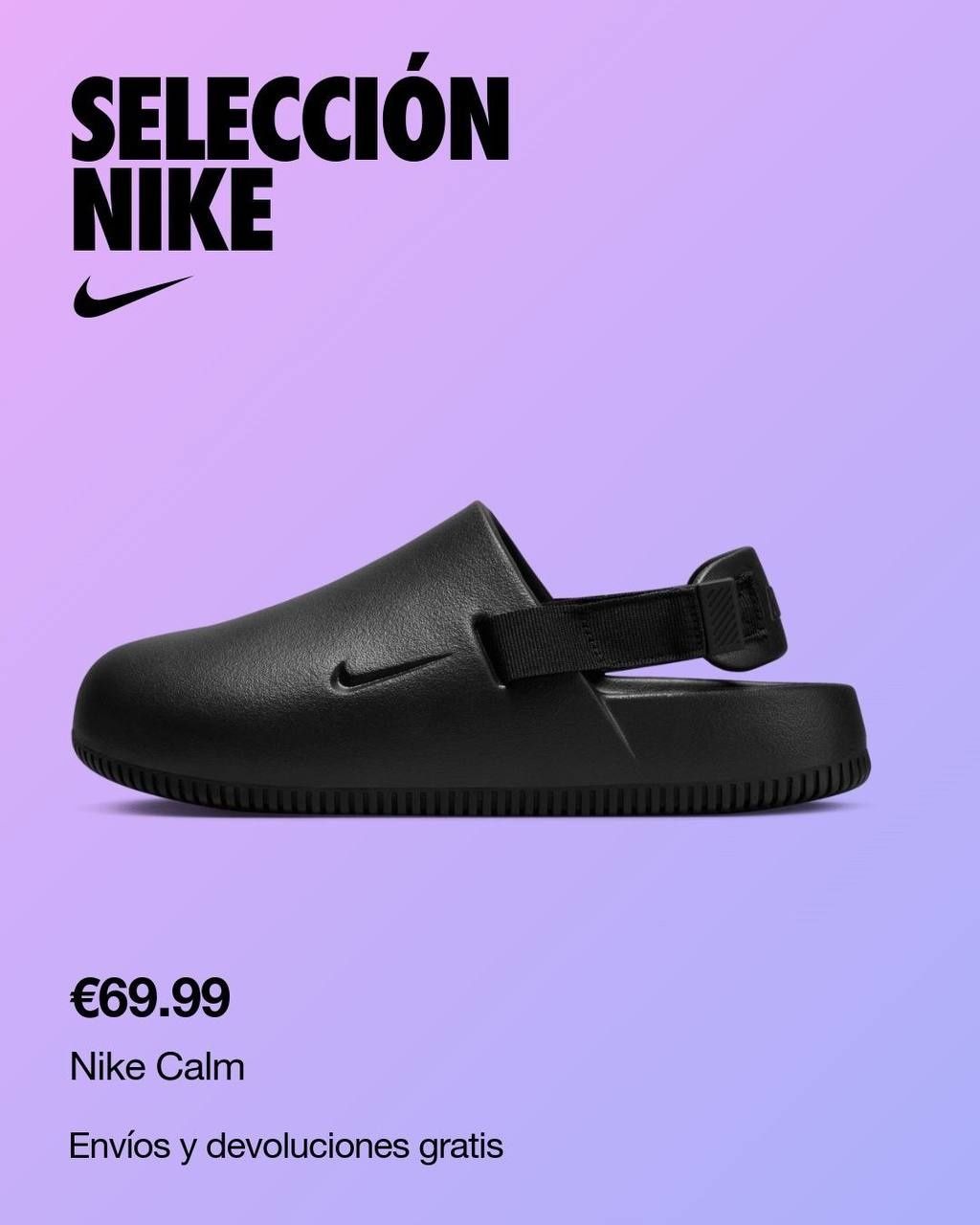 Шльопанці Nike Calm