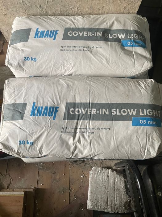 KNAUF Tynk Cementowo Wap Cover LEKKI 0,5mm 30kg