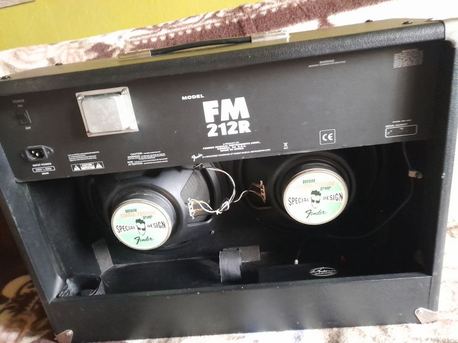 Wzmacniacz gitarowy fender 212r kombo piec