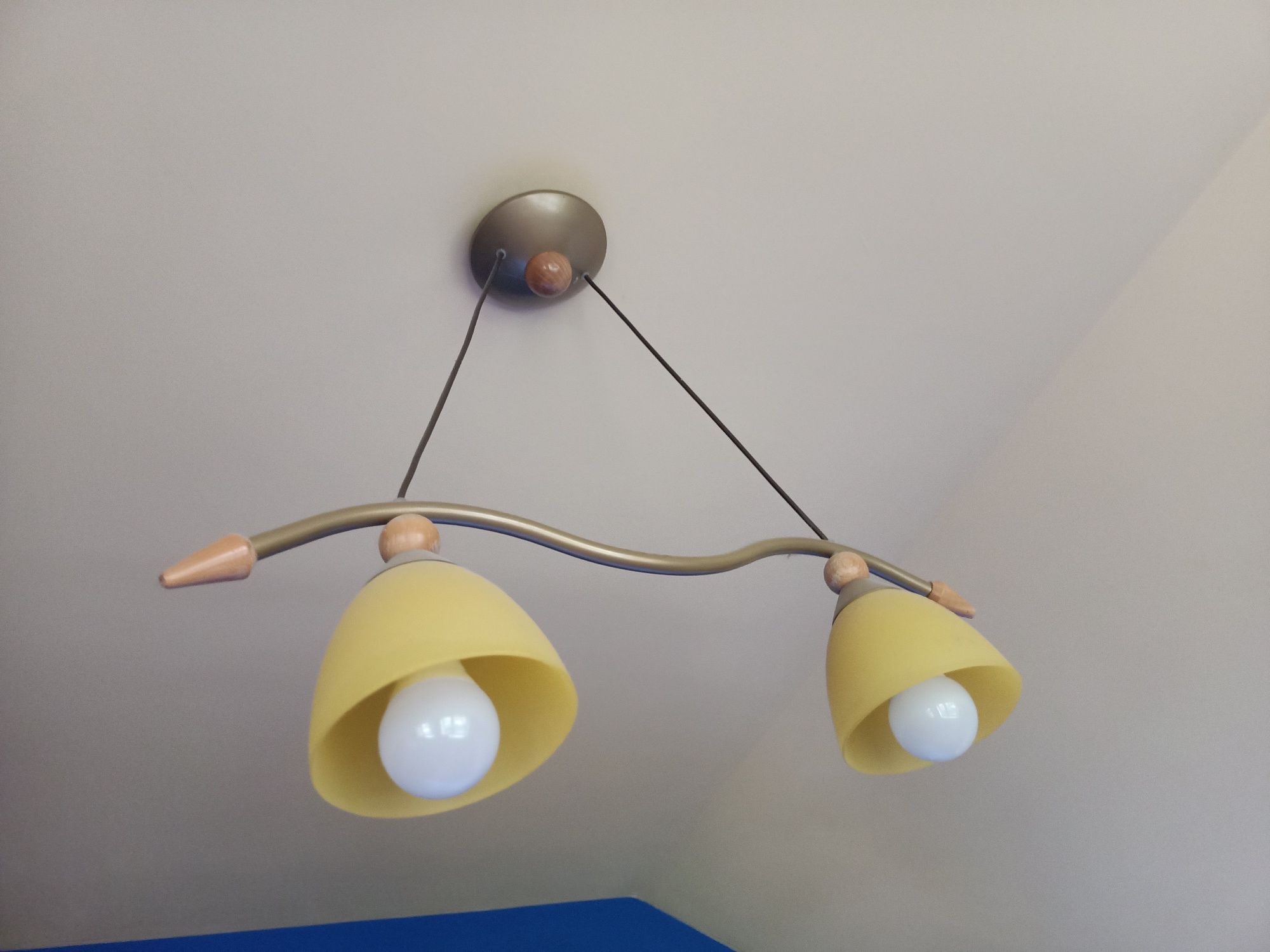 Lampa sufitowa 2 oczka