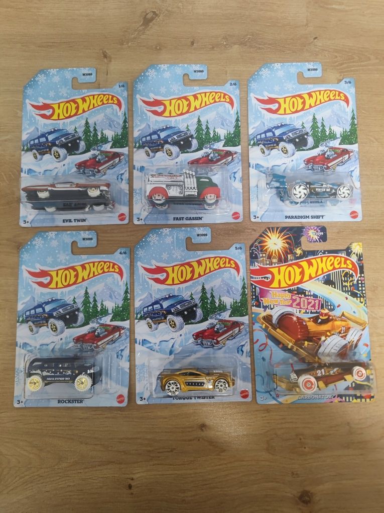 Hot wheels zestaw winter series 2020/2021