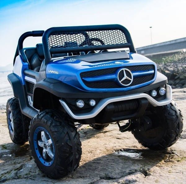 Дитячий електромобіль Джип Mercedes Benz  4WD Unimog. Дитяча іграшка