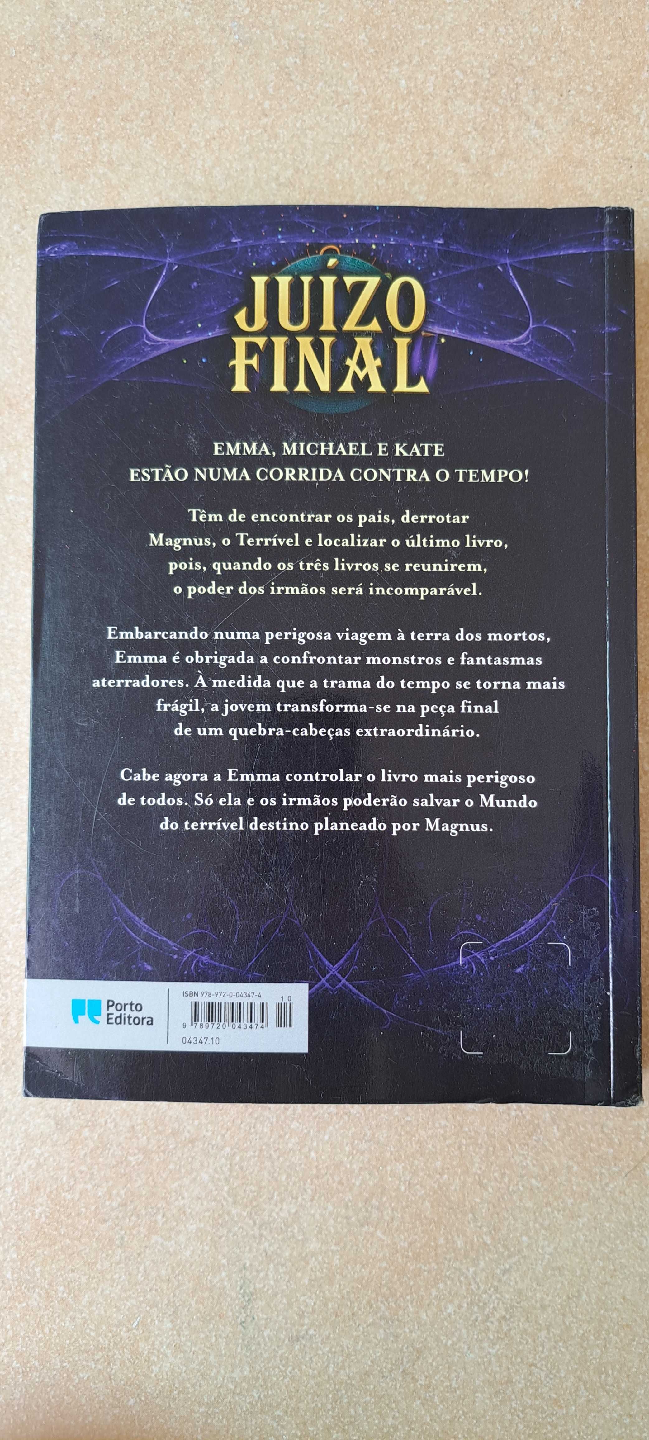 Livro "Juízo final" de John Stephens