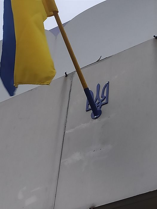 Тримач для прапора флагшток. Держатель для флага.