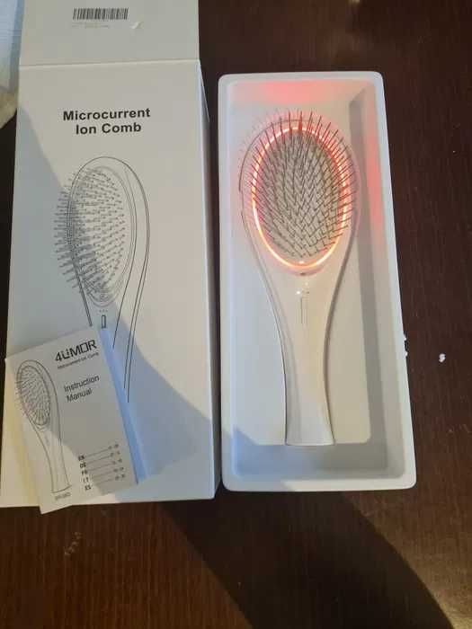 4UMOR Szczotka do włosów z mikroprądem (Microcurrent Ion Comb)