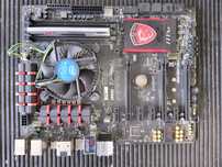 Płyta główna MSI Z97 Gaming 7 + Intel Celeron + 4gb DDR3 1866MHz