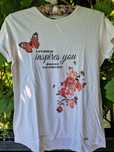 Mohito luźny t-shirt S z napisem koszulka