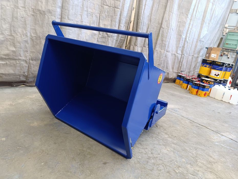 Kontener do wózka / Koleba / Kontener / Kontener samowyładowczy 250L