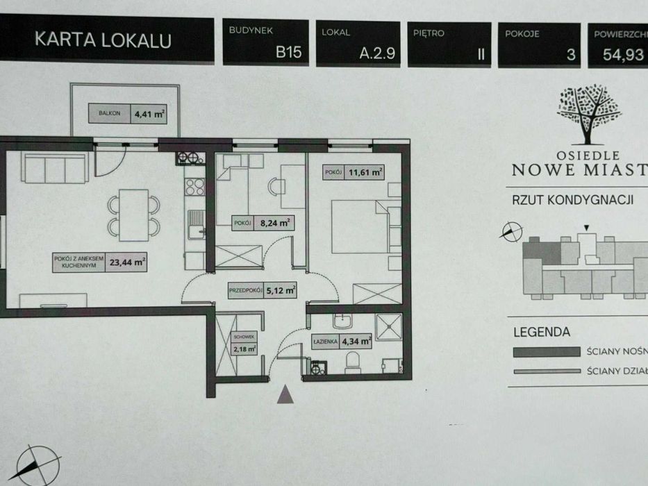 Mieszkanie w  nowym budownictwie • Świetny standard - Komfort życia