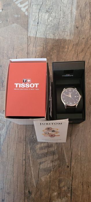zegarek Tissot Tradition - limitowany, granatowy