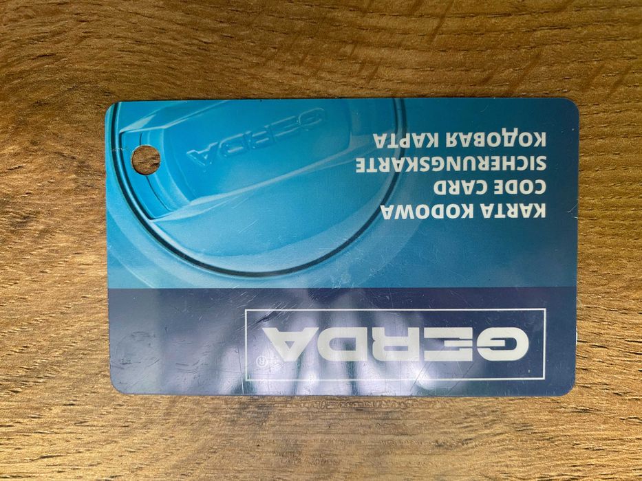 Atestowana wkładka cylindryczna GERDA RIM 6000SX20 do drzwi typu SX20