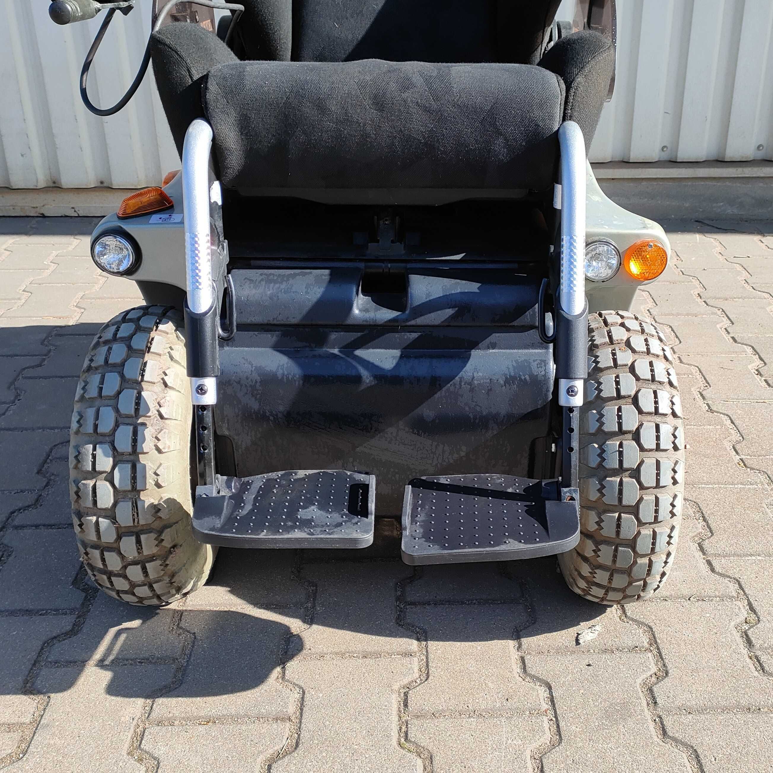 Wózek inwalidzki elektryczny terenowy Meyra Optimus II + fotel Recaro