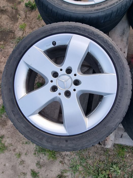 4xfelgi aluminiowe Mercedes 5x112 17"