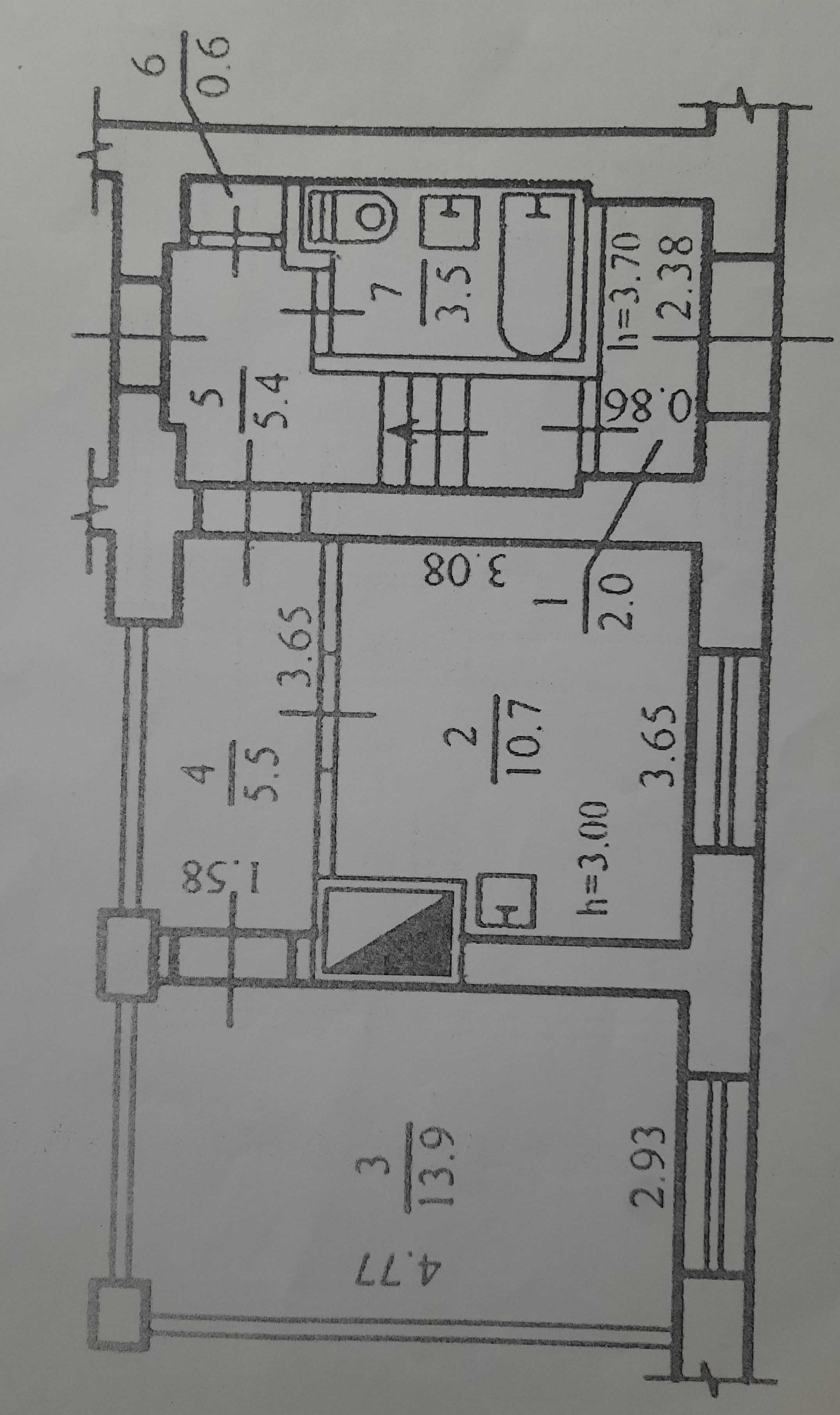 Продам фасадное помещение 42 м2 на красной линии Вернадского, 10 Центр