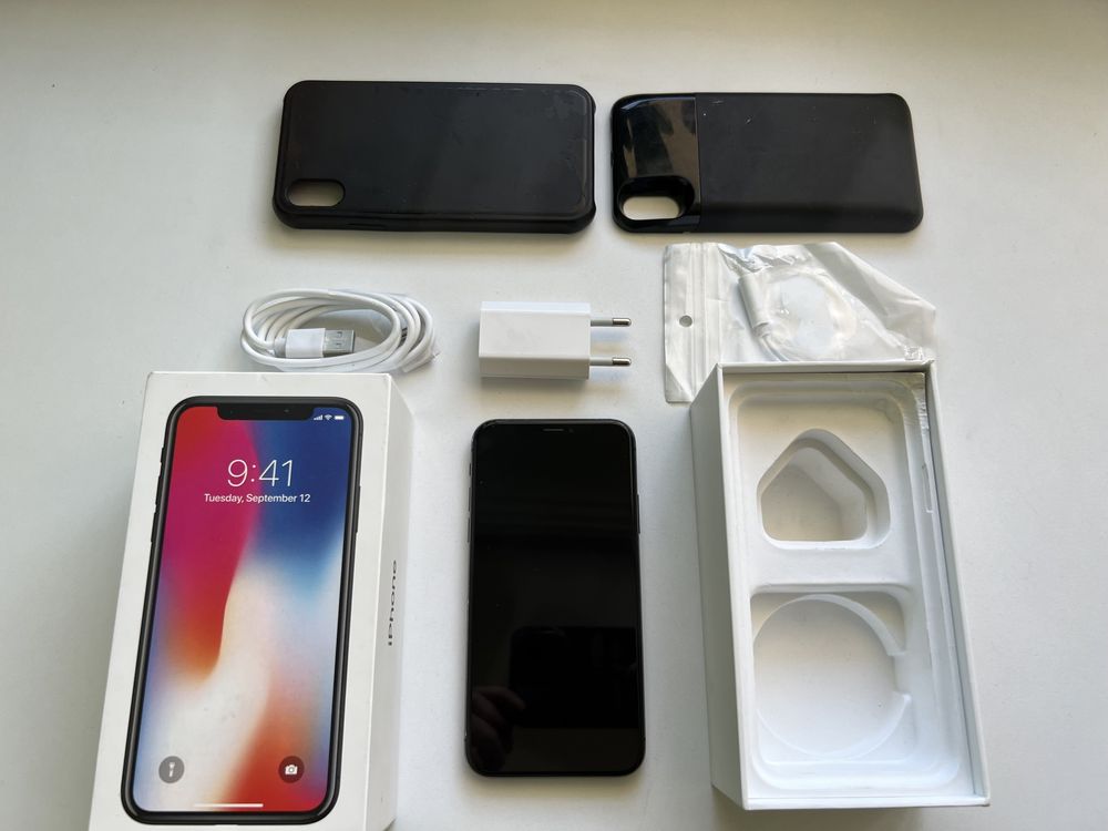 Iphone X 64gb - zestaw