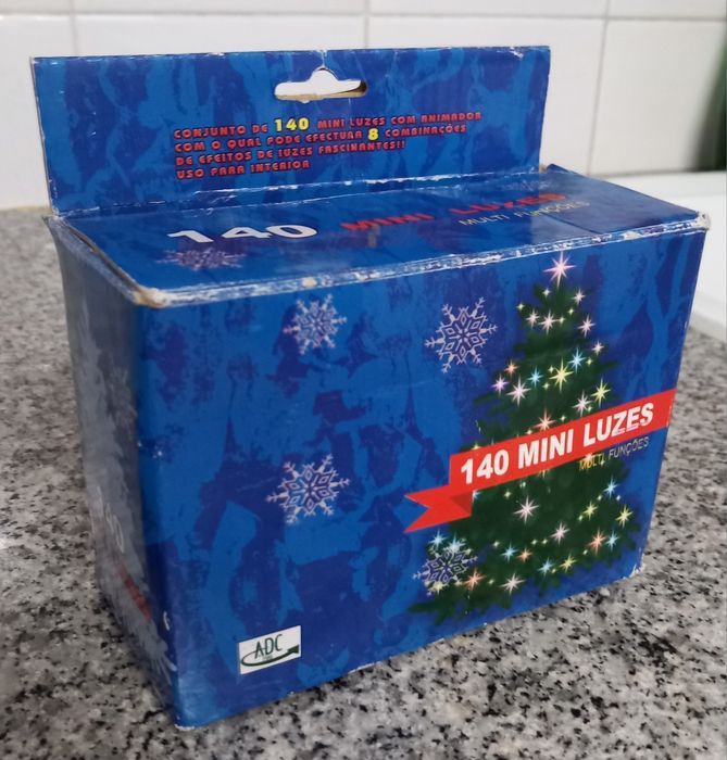 140 LAMPADAS LED DE NATAL E BOLAS. Casa,Quarto, Sala, Cozinha, Garagem