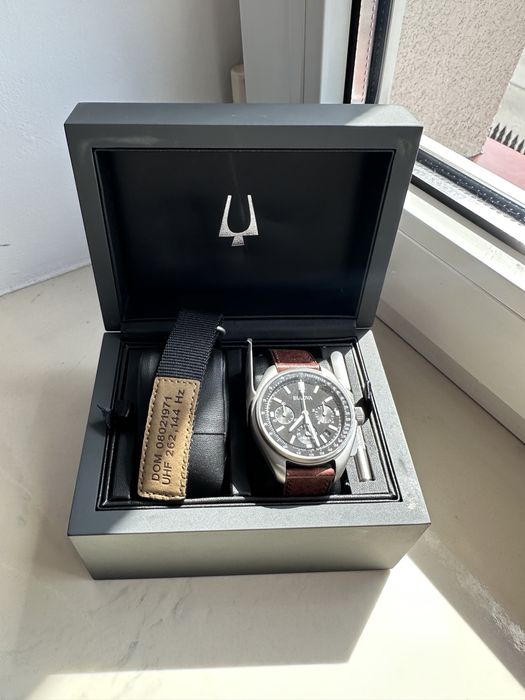 Zegarek męski Bulova Precisionist Lunar Pilot Moonwatch Chronograph