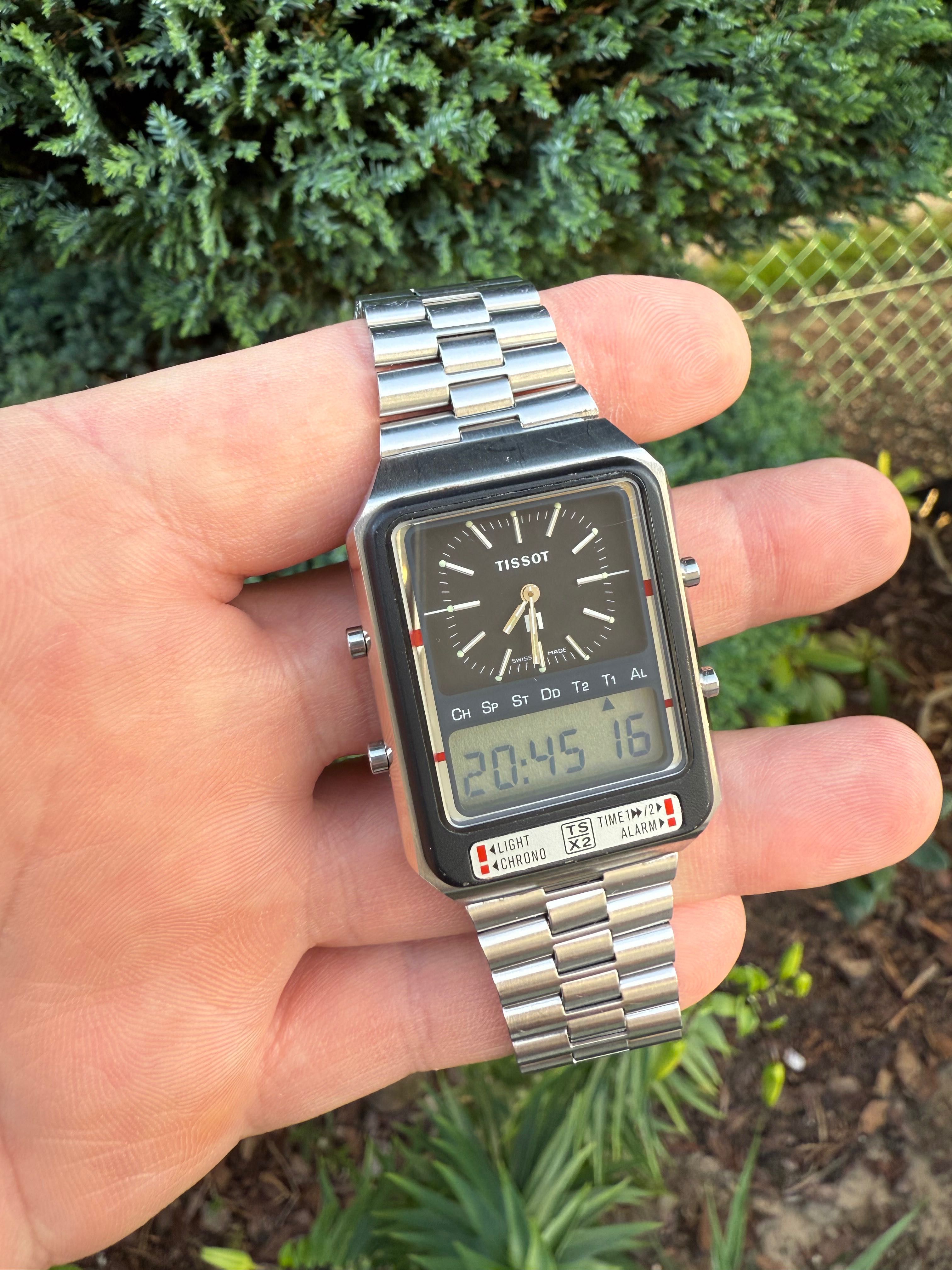 Tissot F1 TS X2 TwoTimer jak now