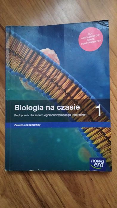 Biologia na czasie 1, zakres rozszerzony, Nowa Era