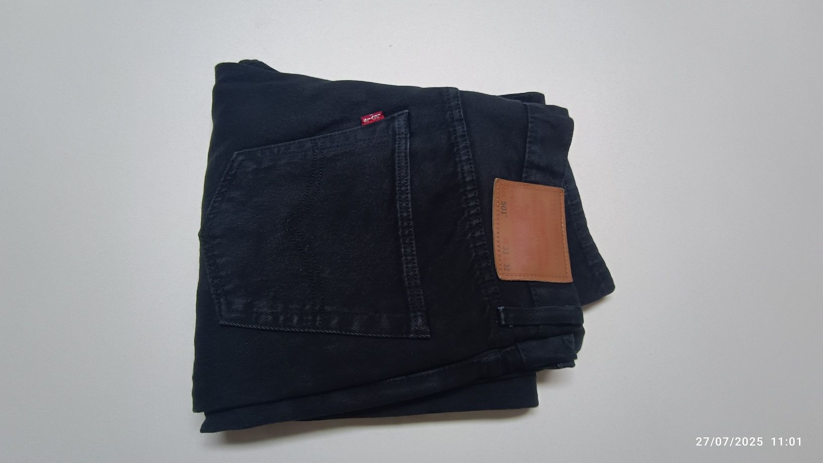 Levi's 501 W33L32 novas sem etiqueta