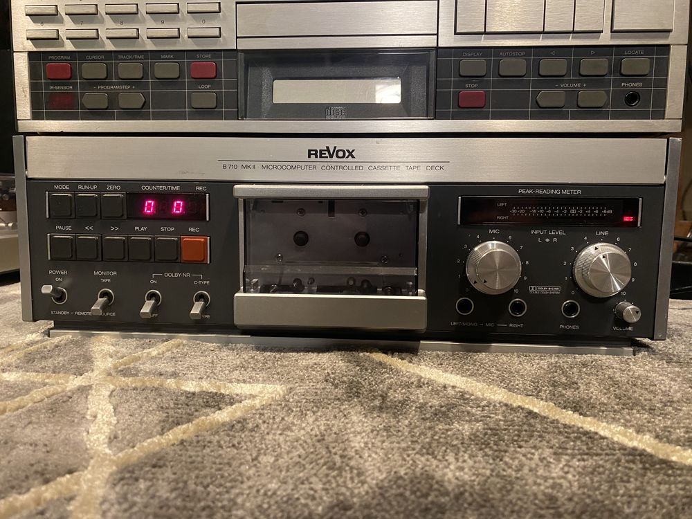 Revox B 710 MK II - magnetofon lepszy od Nakamichi Dragon