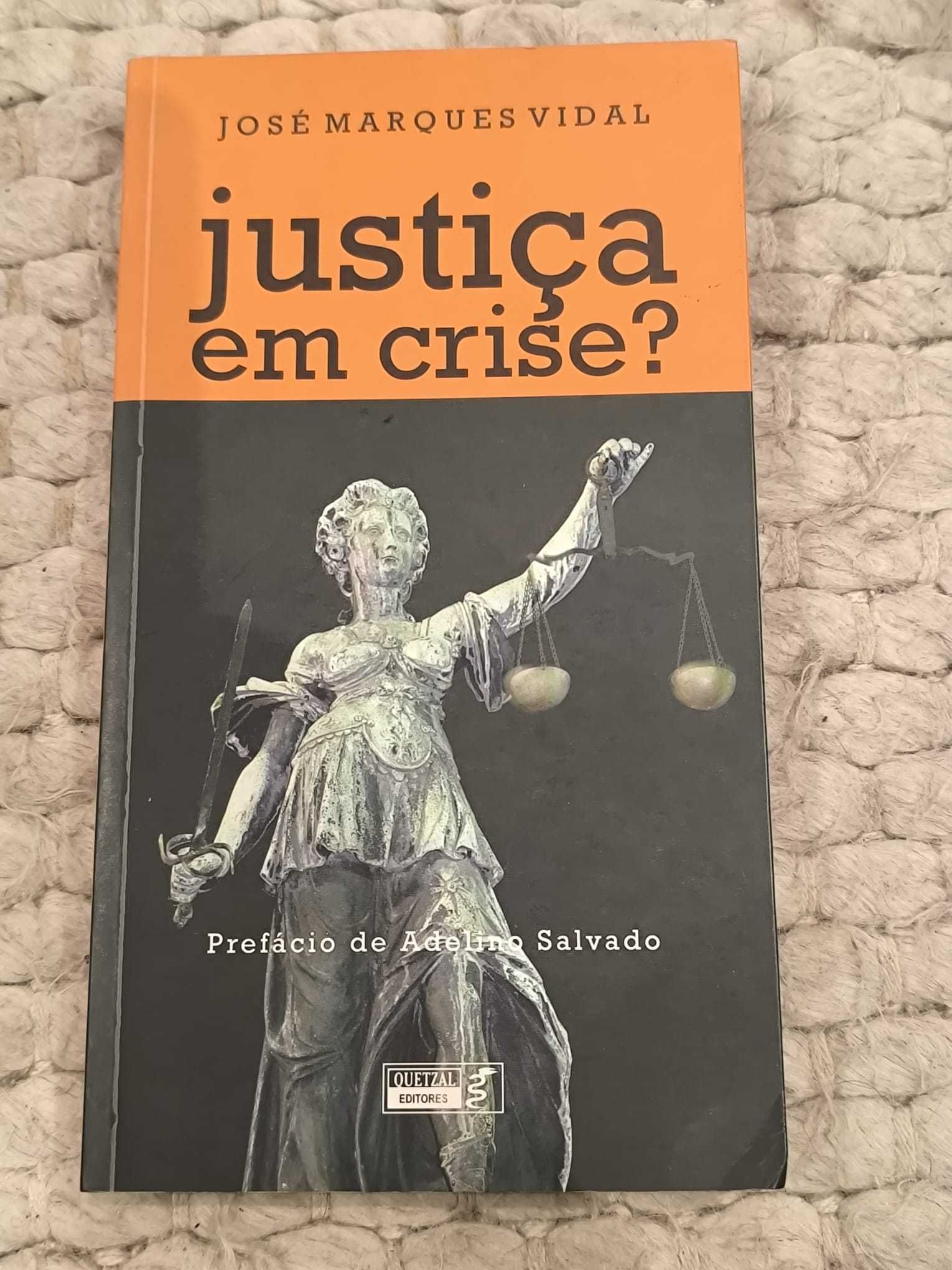 Livro "Justiça Em Crise?" de José Marques Vidal