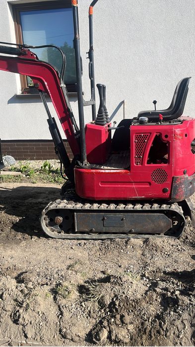 24/7 Minikoparka 1T, zasięg 1,7m w dół,bez operatora bez uprawnien