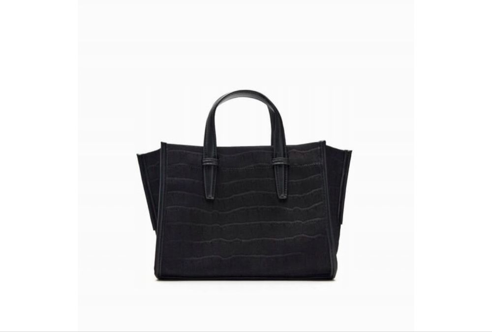 Сумка Zara Mock Croc