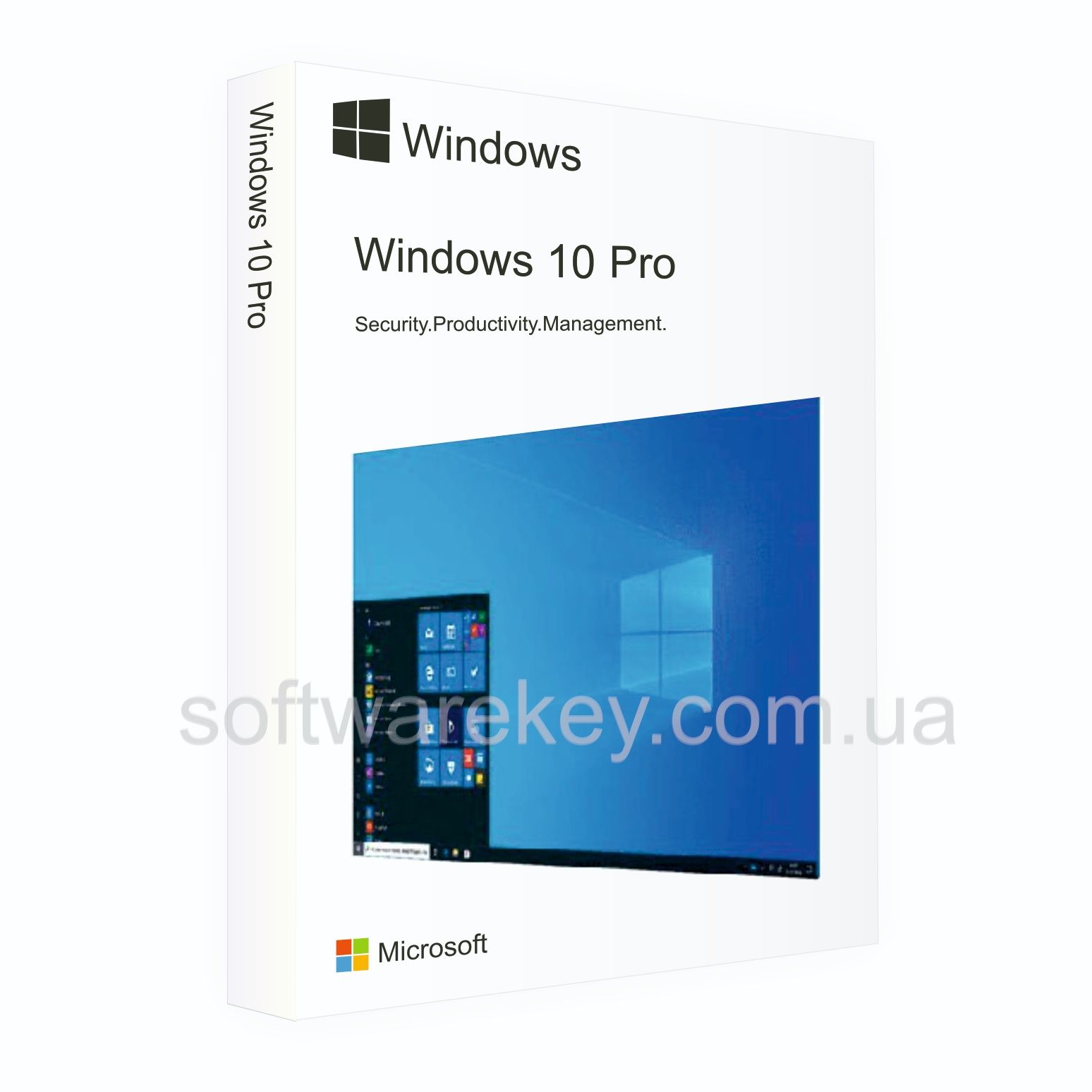 Microsoft Windows 10 Pro Full 32/64 Bit USB BOX (FQC-08788) NEW